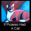 painting of calico cat(SOLD)
