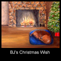 impressionist oil painting of dachshund (Prints coming this fall!)