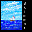 miniature painting of boat (SOLD)