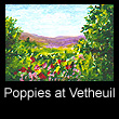 miniature impressionist landscape painting (SOLD)
