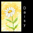 miniature painting of daisy (SOLD)