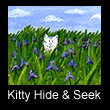 miniature folk art painting of cat (SOLD)