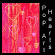miniature painting of hearts (SOLD)