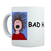 bad hair day mug
